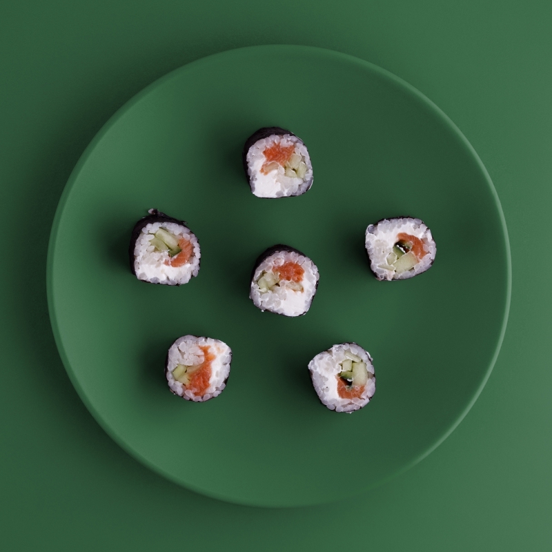 картинка Колибри с копченым лососем от TakeEat