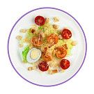 картинка Салат Цезарь с креветками TakeEat